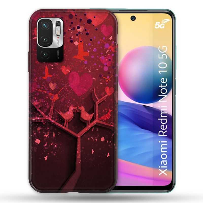 Coque Pour Xiaomi Redmi Note 10 5G Amour Arbre