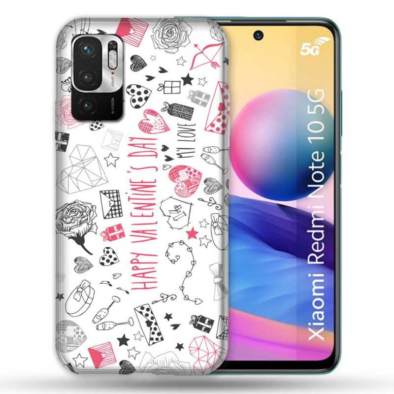 Coque Pour Xiaomi Redmi Note 10 5G Amour Valentines