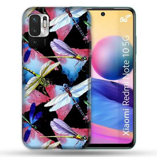 Coque Pour Xiaomi Redmi Note 10 5G Animal Libellule