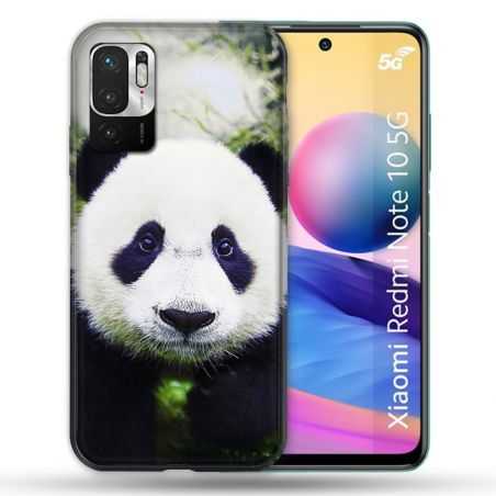 Coque Pour Xiaomi Redmi Note 10 5G Animal Panda Color