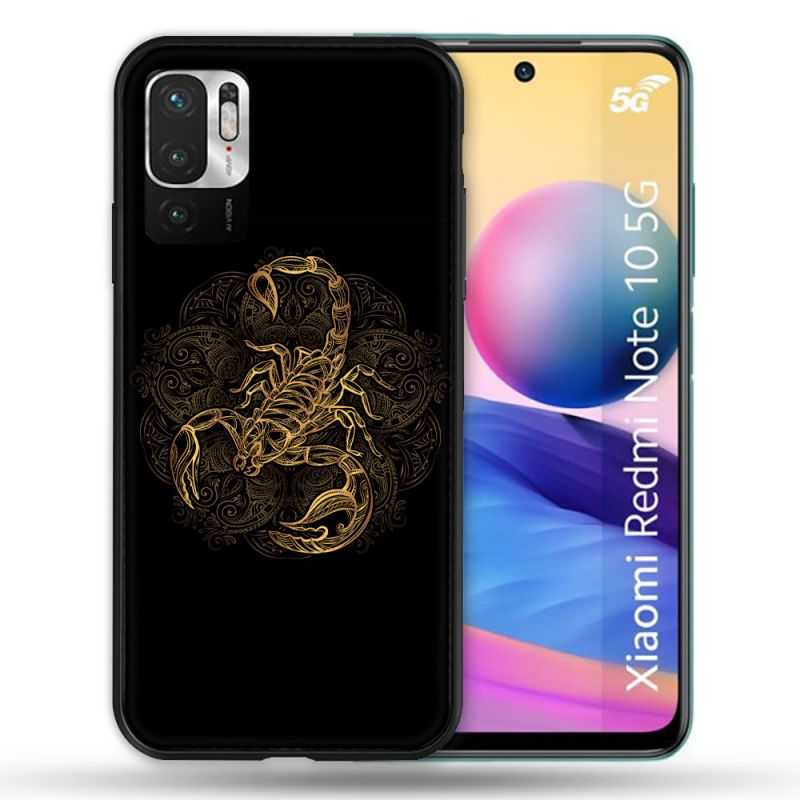 Coque Pour Xiaomi Redmi Note 10 5G Animal Scorpion Fresque