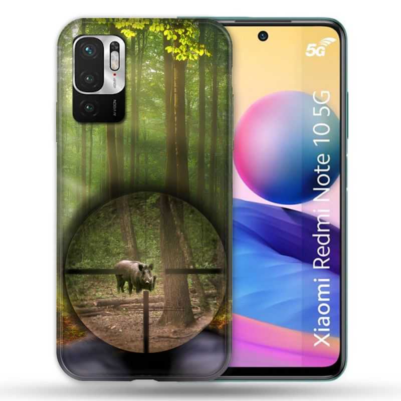Coque Pour Xiaomi Redmi Note 10 5G Chasse Sanglier Viseur