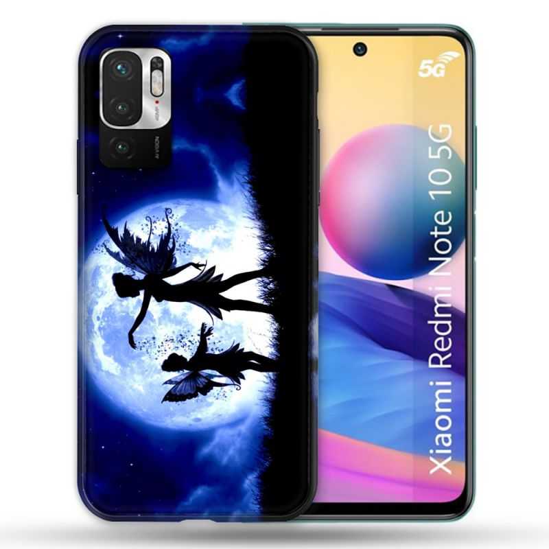 Coque Pour Xiaomi Redmi Note 10 5G Fantastique Fee Lune