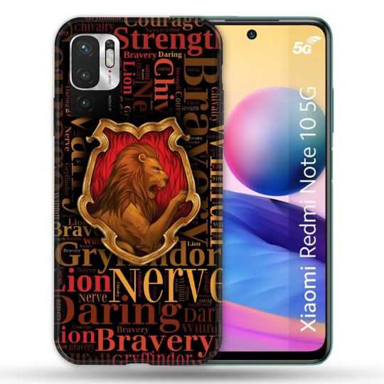 Coque Pour Xiaomi Redmi Note 10 5G Harry Potter Griffondor