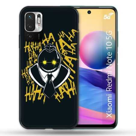 Coque Pour Xiaomi Redmi Note 10 5G Manga Assassination Classroom Kuro Noir