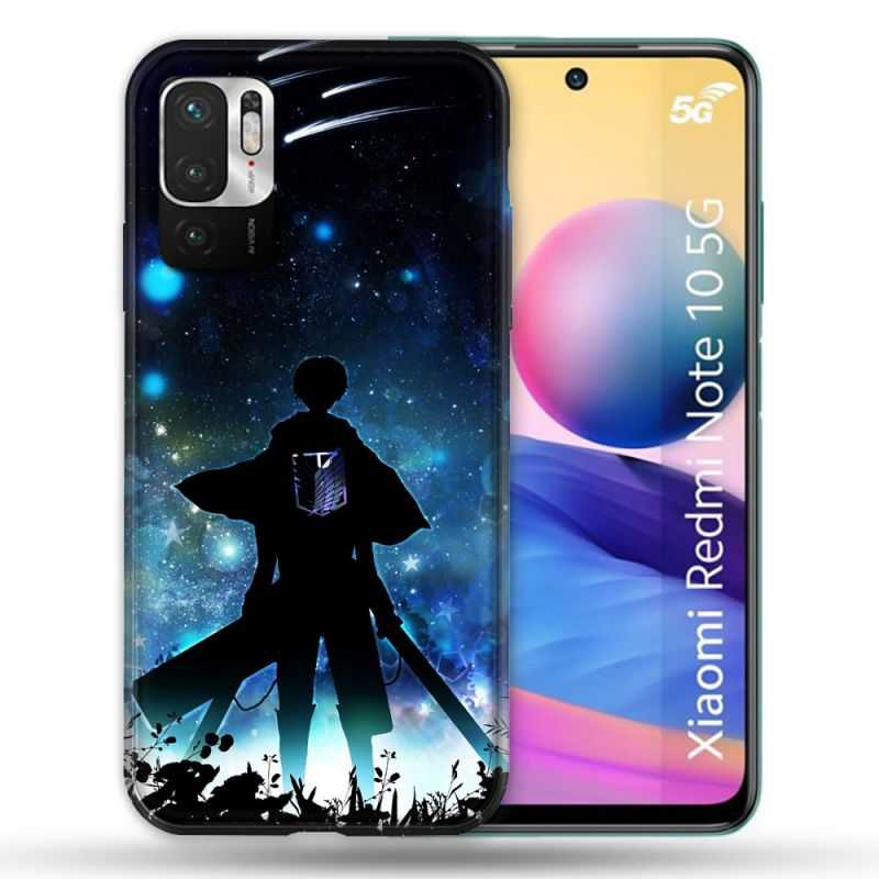 Coque Pour Xiaomi Redmi Note 10 5G Manga Attaque Titans Levi