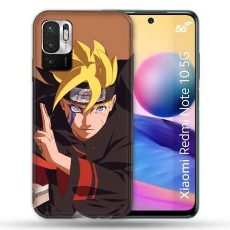 Coque Pour Xiaomi Redmi Note 10 5G Manga Boruto Signe