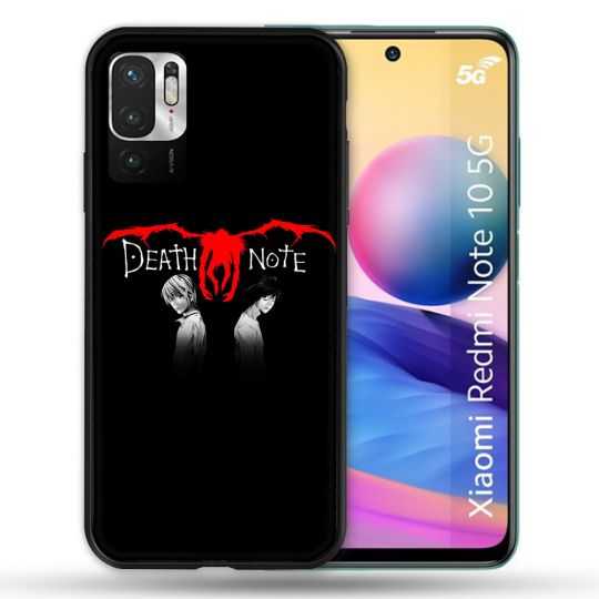 Coque Pour Xiaomi Redmi Note 10 5G Manga Death Note Noir