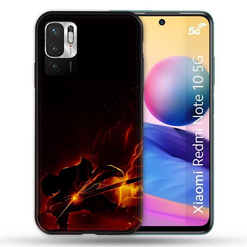 Coque Pour Xiaomi Redmi Note 10 5G Manga Demon Slayer Electric