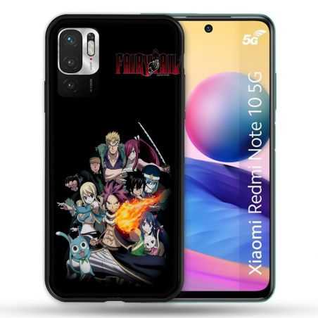 Coque Pour Xiaomi Redmi Note 10 5G Manga Fairy Tail Logo Team