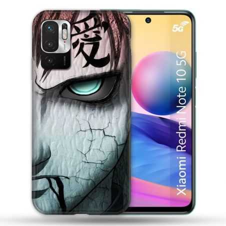 Coque Pour Xiaomi Redmi Note 10 5G Manga Naruto Gaara