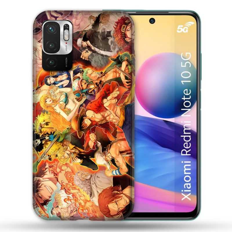 Coque Pour Xiaomi Redmi Note 10 5G Manga One Piece Nakama