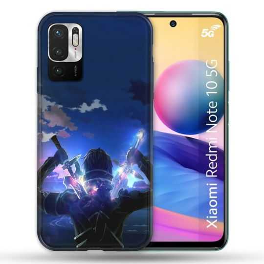 Coque Pour Xiaomi Redmi Note 10 5G Manga SAO sword Art Online Epee
