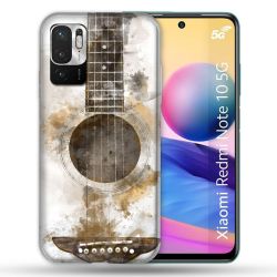Coque Pour Xiaomi Redmi Note 10 5G Musique Guitare Tag