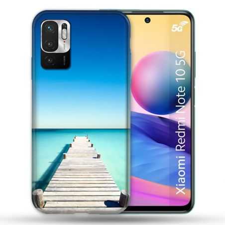 Coque Pour Xiaomi Redmi Note 10 5G Nature Pont Mer
