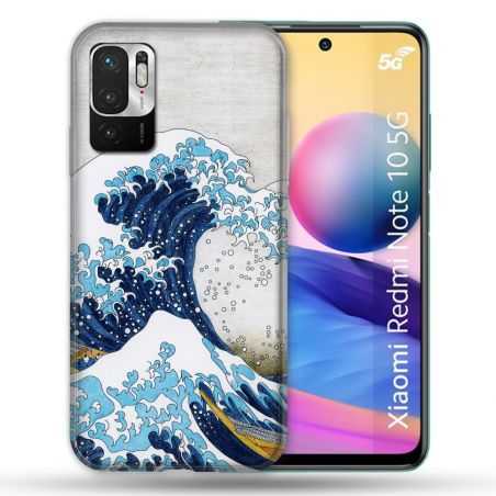 Coque Pour Xiaomi Redmi Note 10 5G Peinture La Grande Vague