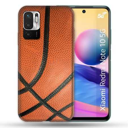Coque Pour Xiaomi Redmi Note 10 5G Sport Ballon Basket