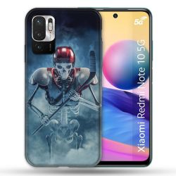 Coque Pour Xiaomi Redmi Note 10 5G Sport Hockey Squelette