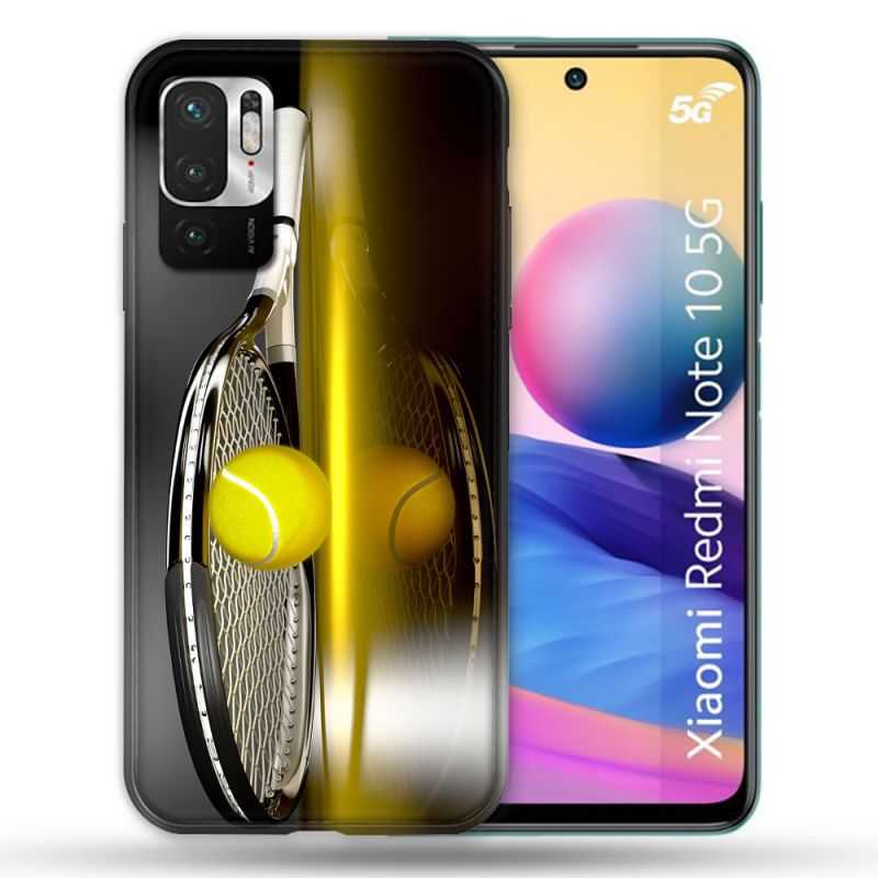 Coque Pour Xiaomi Redmi Note 10 5G Sport Tennis Reflet