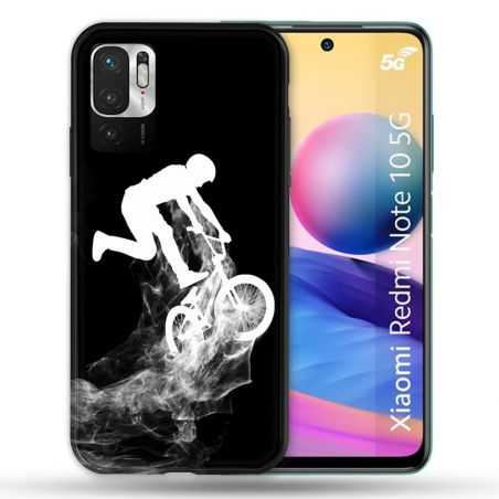 Coque Pour Xiaomi Redmi Note 10 5G Sport VTT Noir