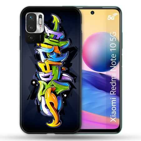 Coque Pour Xiaomi Redmi Note 10 5G Street Art Graffiti