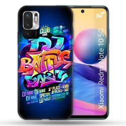 Coque Pour Xiaomi Redmi Note 10 5G Street Art Rap