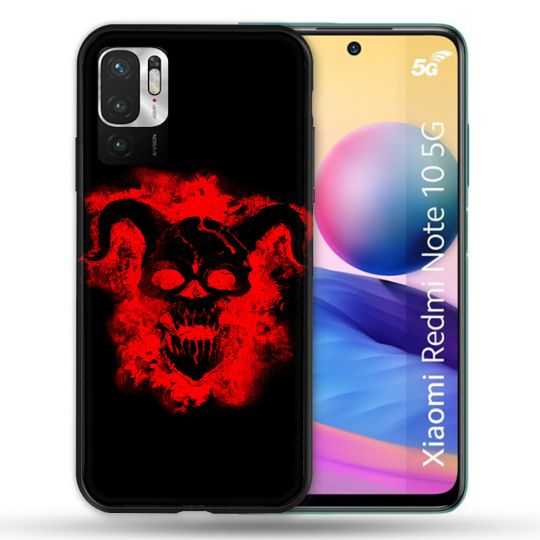 Coque Pour Xiaomi Redmi Note 10 5G Tete de Mort Diable