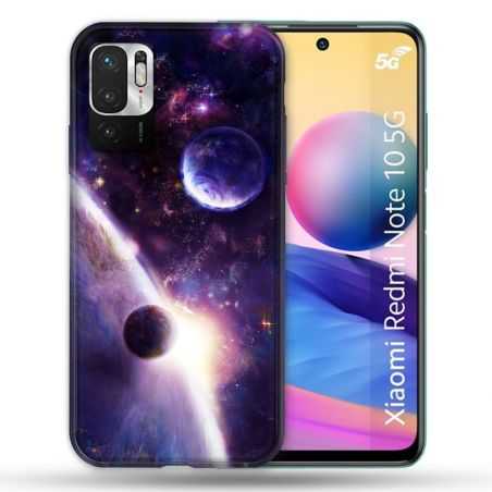 Coque Pour Xiaomi Redmi Note 10 5G Univers Planete Stellaire