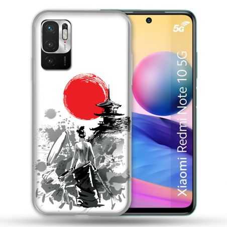 Coque Pour Xiaomi Redmi Note 10 5G Voyage Japon Femme