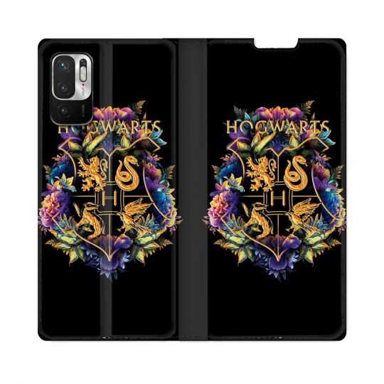 Housse Cuir Portefeuille Pour Redmi Note 10 5G Harry Potter Hogwarts