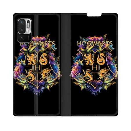 Housse Cuir Portefeuille Pour Redmi Note 10 5G Harry Potter Hogwarts