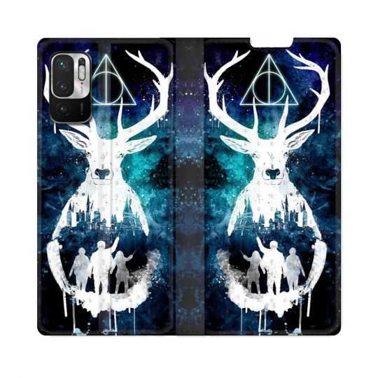 Housse Cuir Portefeuille Pour Redmi Note 10 5G Harry Potter Patronome
