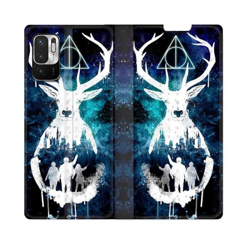 Housse Cuir Portefeuille Pour Redmi Note 10 5G Harry Potter Patronome