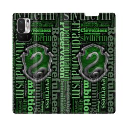 Housse Cuir Portefeuille Pour Redmi Note 10 5G Harry Potter Serpentar