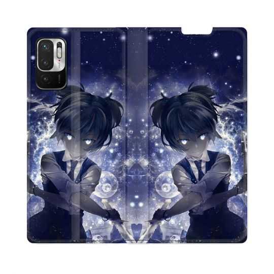 Housse Cuir Portefeuille Pour Redmi Note 10 5G Manga Assassination Classroom Nagisa