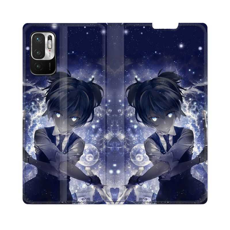 Housse Cuir Portefeuille Pour Redmi Note 10 5G Manga Assassination Classroom Nagisa