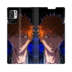 Housse Cuir Portefeuille Pour Redmi Note 10 5G Manga Bleach Ichigo