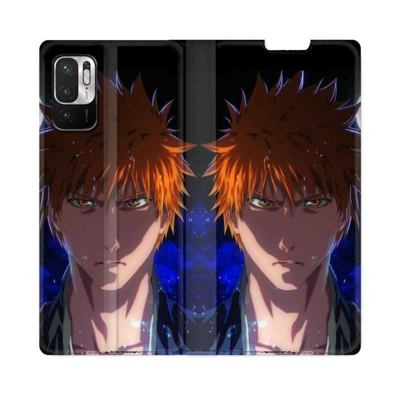 Housse Cuir Portefeuille Pour Redmi Note 10 5G Manga Bleach Ichigo