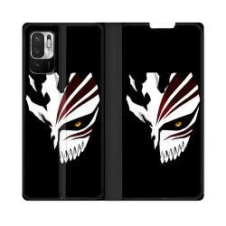 Housse Cuir Portefeuille Pour Redmi Note 10 5G Manga Bleach Masque