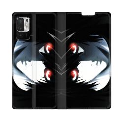 Housse Cuir Portefeuille Pour Redmi Note 10 5G Manga Death Note L