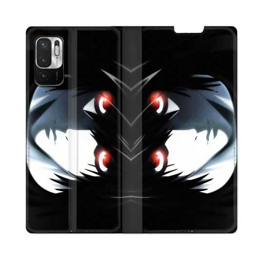 Housse Cuir Portefeuille Pour Redmi Note 10 5G Manga Death Note L