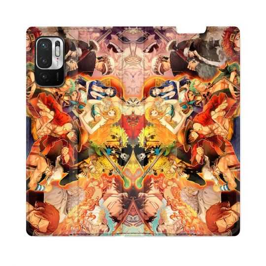 Housse Cuir Portefeuille Pour Redmi Note 10 5G Manga One Piece Nakama