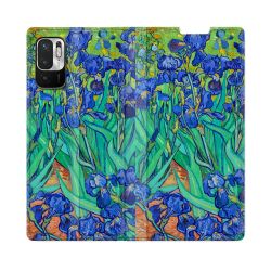 Housse Cuir Portefeuille Pour Redmi Note 10 5G Peinture Iris