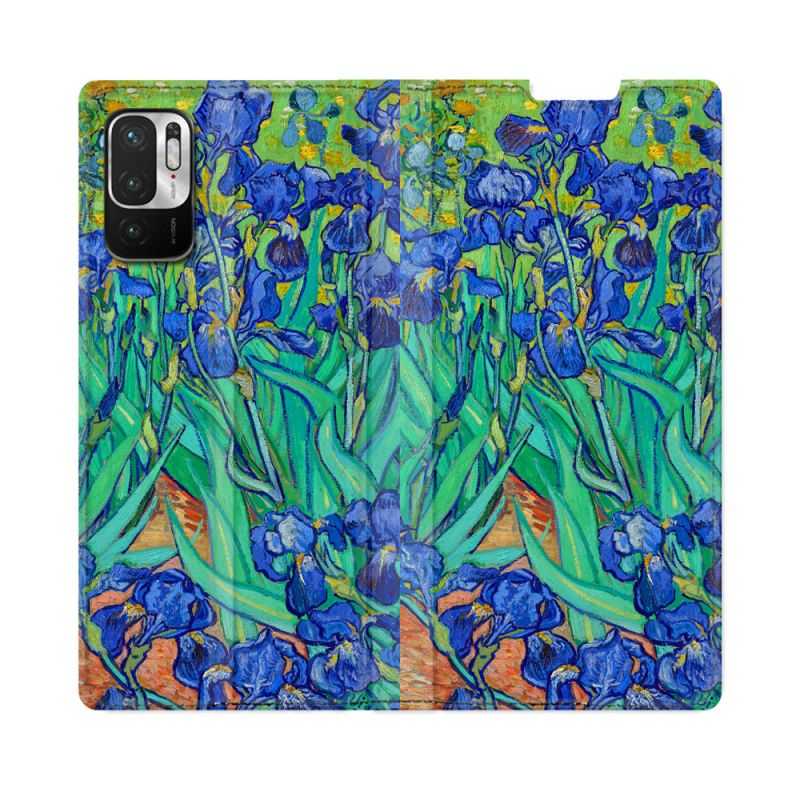 Housse Cuir Portefeuille Pour Redmi Note 10 5G Peinture Iris
