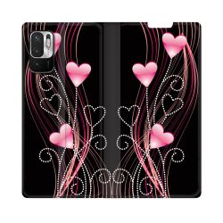 Housse Cuir Portefeuille Pour Redmi Note 10 5G Pompier Escalier