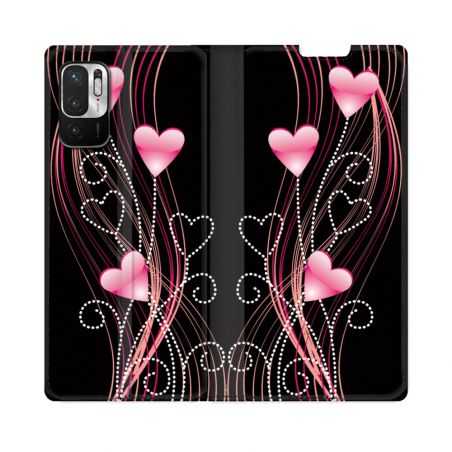 Housse Cuir Portefeuille Pour Redmi Note 10 5G Pompier Escalier