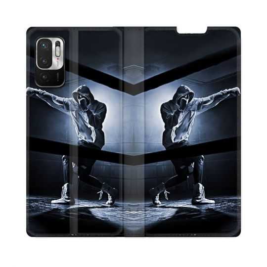 Housse Cuir Portefeuille Pour Redmi Note 10 5G Sport Boxe Poing