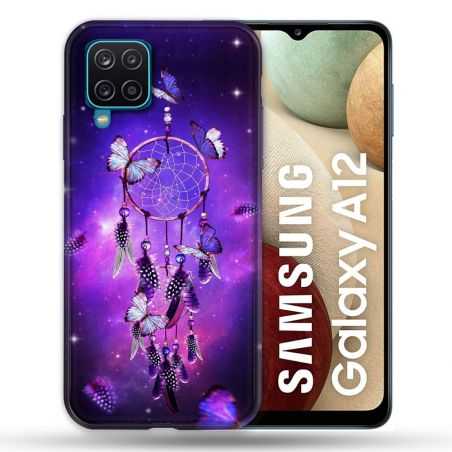 Coque Pour Samsung Galaxy A12 Zen Attrape Reve Papillon