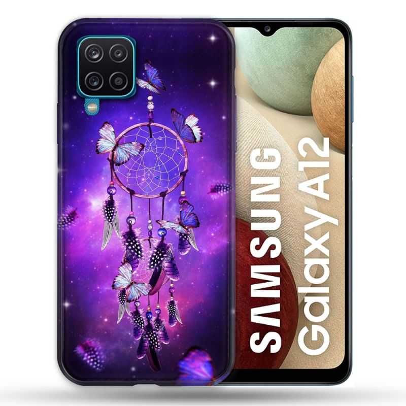 Coque Pour Samsung Galaxy A12 Zen Attrape Reve Papillon