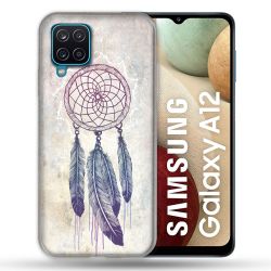 Coque Pour Samsung Galaxy A12 Zen Attrape Reve Blanc